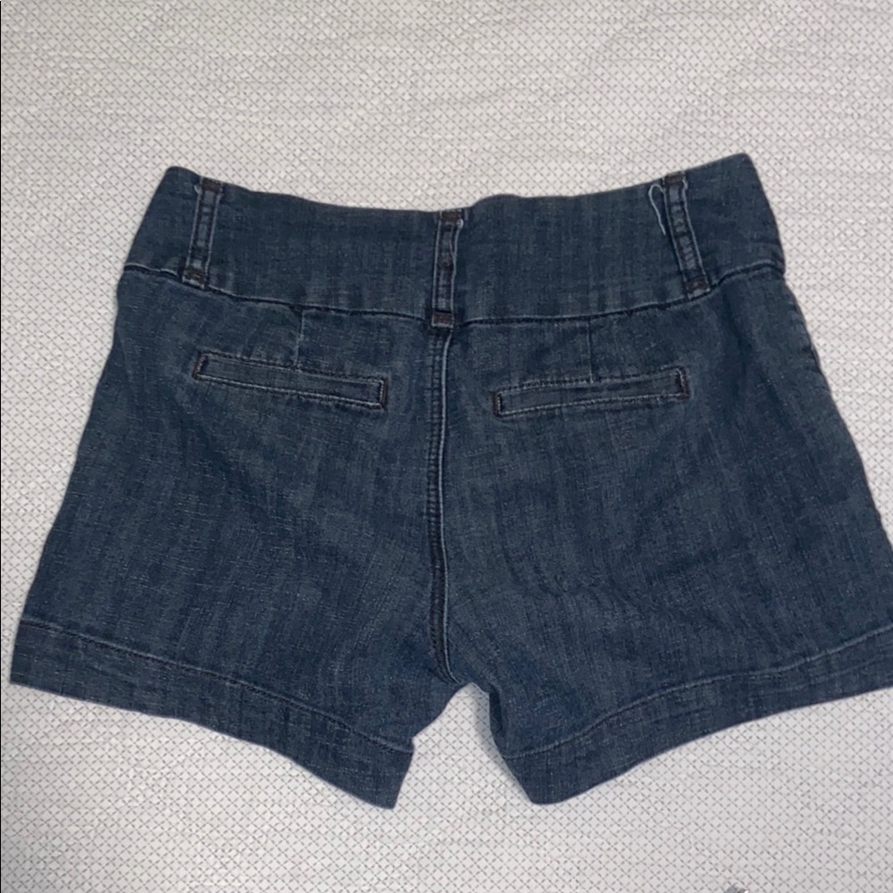 One 5 One Blue Cargo Shorts Tailored Design - Picture 3 of 3
